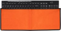 kwmobile Toetsenbordhoes voor Logitech MK270 Wireless Toetsenbordetui – Stofbescherming Met Ritssluiting – oranje