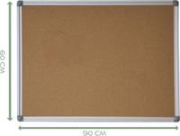 BRASQ Tableau d'affichage liège 60x90cm