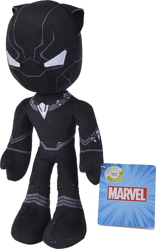 simba Disney - Marvel - Black Panther, 25cm, Knuffel, Pluche, vanaf 0 jaar