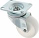 AMIG roue pivotante/roue de transport - D60mm - polyamide - capacité de charge 60kg - blanc