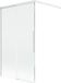 Mexen Rox paroi de douche 2 pièces coulissant 100 x 150 cm, transparent, blanc