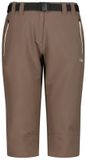 CMP Dames wandelbroek Capri Toffee XXL