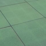 Merkloos Rubbertegel 50x50x2.5cm Groen