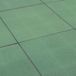 Merkloos Rubbertegel 50x50x2.5cm Groen