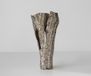 Vase Cortana Aluminium Platine Fait main