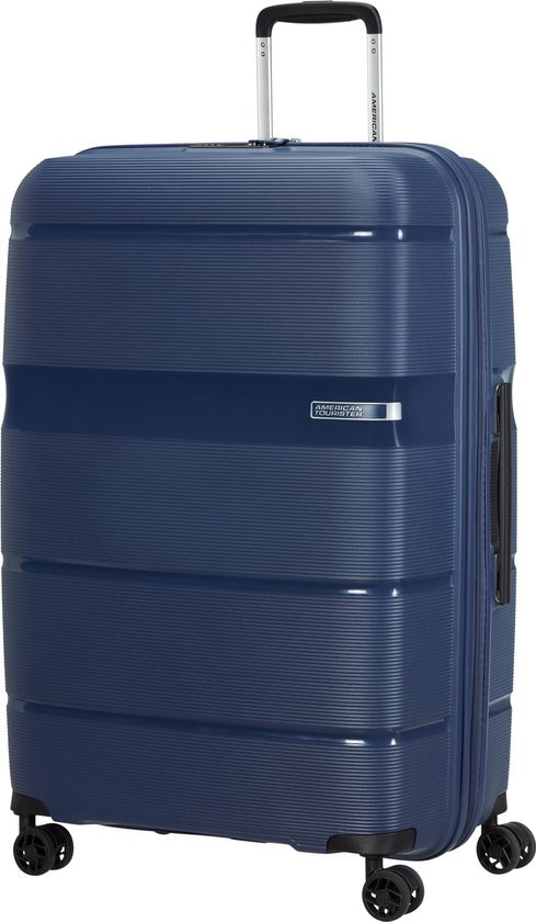 American Tourister American Tourister Linex Spinner 76 deep navy Harde Koffer Blauw