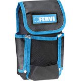 Fervi 0408 gereedschapstas, cyaan/zwart