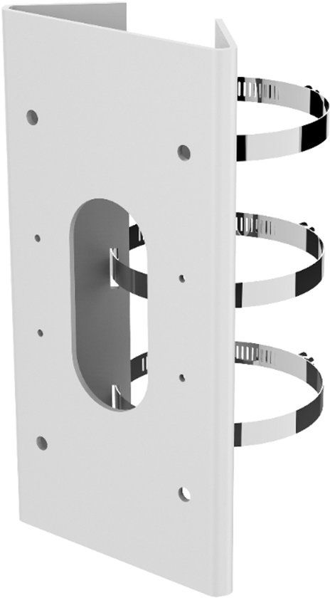 Hikvision DS-1475ZJ-Y verticale paalmontage van RVS - wit