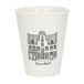 Amersfoort Gobelet façade, porcelaine, 200 ml