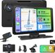 autoradio 9 pouces avec CarPlay, Android Auto et dashcam 4K