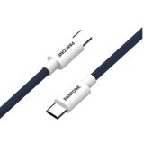 Pantone PT-CTC002-5N USB-C naar USB-C kabel 1,5 m Blauw