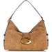 GUESS Camden Shoulder Bag Tan Lichtbruin