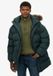 Superdry Everest Longline Gewatteerde Parka Heren Deep Forest Green XXL
