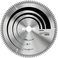 Bosch Professional Cirkelzaagblad voor Hout | Optiline | Ø 305mm Asgat 30mm 72T - 2608641771