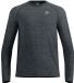 Odlo Essential Seamless T-shirt Lange Mouwen Grijs XL Man