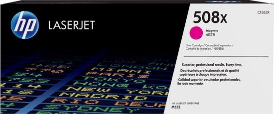 HP 508X High Capacity Magenta Toner Cartridge - CF363X