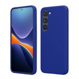 kwmobile telefoonhoesje geschikt voor Samsung Galaxy S23 - Hoesje met siliconen coating - Smartphone case in Baltisch blauw