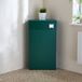 Hudson Reed WC-Ombouw Hoekmontage Modern met Reservoir - Vert foncé avec Bouton de Chasse d'Eau Chromé | Cluo