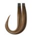 Rapunzel of Sweden Extensions adhésives haut de gamme Hazelnut Caramel Balayage B2.3/5.0 50 cm