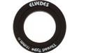 Elvedes Bouchons de roulement (2x) 40mm Noir