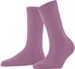 FALKE Declivity eenkleurig wol sokken dames roze - maat 35-38