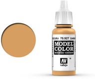 Vallejo Hobbyverf Acrylverf - 70927 Model Color Dark Flesh - Acryl Verf flesje - 17 ml