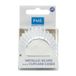 bakvormpjes, PME Cupcake-vormpjes, zilver, miniaturen, 45 stuks