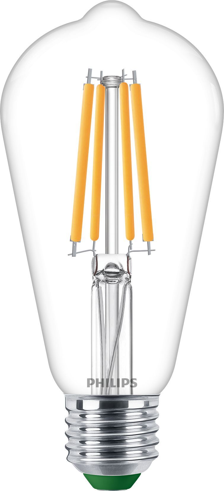 Philips LED Lamp E27 Edison ST64 4W (60W) - 2700K - Clear