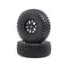 LOSI 1/10 Alpine voor/achter 2.2/3.0 voorgemonteerde banden, 12 mm Hex (2): Baja Rey