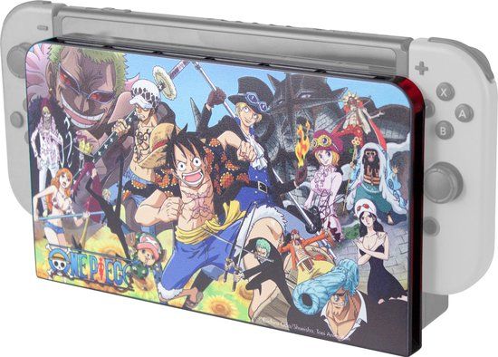 One Piece Dock Cover Standaard - Nintendo Switch - Wit