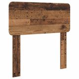 vidaXL - Hoofdbord - Oud Hout - 90x93x3 cm