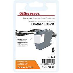 Office Depot INKT CARTRIDGE ZWART OD BROTHER LC3211