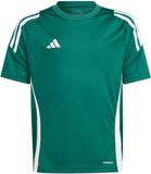 adidas teamwear adidas T-shirt Kinderen Tiro 24 Jersey Groen - Maat 152cm