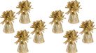 Haza Ballon gewichtjes - 8x - goud