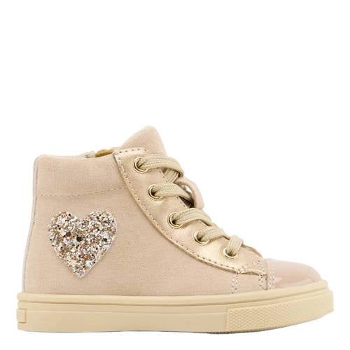 Graceland Imitatieleren Sneakers - Beige