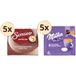 Senseo Kaffeepads Typ Cappuccino & Milka Schoko insgesamt 80 Getränke, 1020 g, (Packung, 10er Pack)