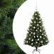 vidaXL Kunstkerstboom met Ballen 150 cm 150 LED's Warmwit
