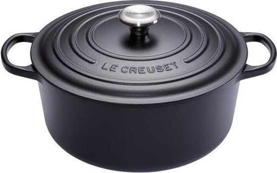 Le Creuset Signature Ronde Braadstoofpan - Ø 34 cm - Zwart