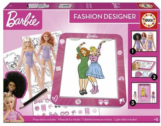 Educa Barbie Vaardigheidsspel (3 Stuks)