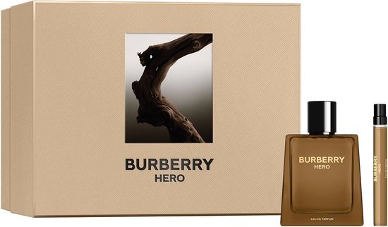 Burberry Hero Giftset - 100 ml eau de parfum spray + 10 ml eau de parfum spray - cadeauset voor heren