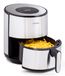 Klarstein 10041145 Friteuse à air chaud 4,3L Autoportant 1500W Argent métallique