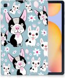 B2Ctelecom Samsung Galaxy Tab S6 Lite Back Case Hondjes