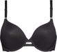 Calvin Klein Soutien-gorge invisible à armatures pour femme Noir 80DD