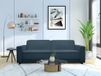 Notio Living Allie-Slaapbank - 3-zits - Blauw Stof