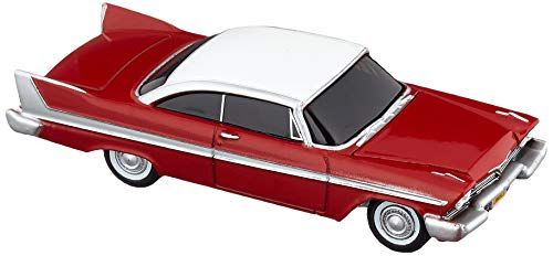 Auto World Plymouth Fury Christine 1/64, rood/wit