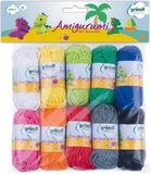 Gründl Wolle Gründl Amigurumi - Set I 10x10 gram minibollen 100 % Katoen