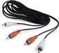Cablexpert CCA-2R2R-6 audio kabel 1,8 m 2 x RCA Zwart, Rood, Wit