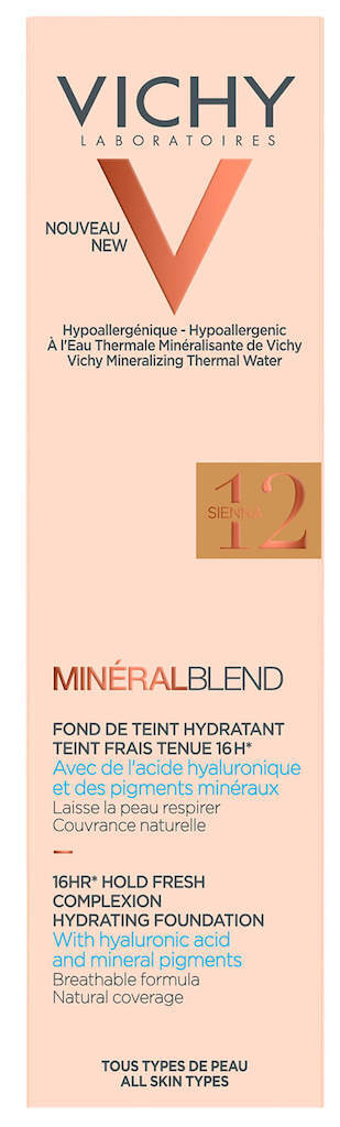 Vichy Mineralblend Foundation 12 Sienna