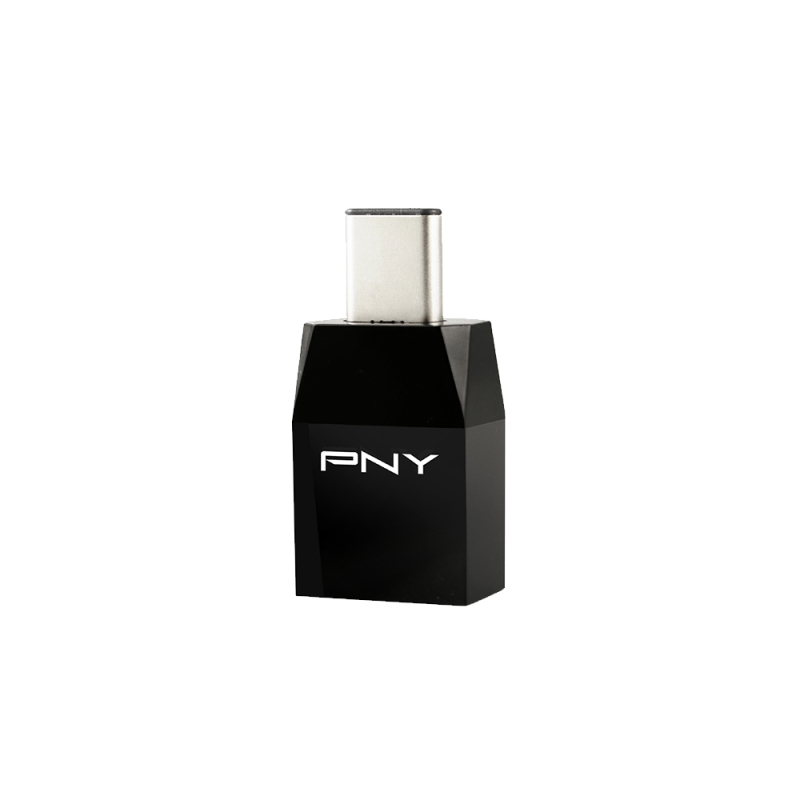 PNY USB 3.1 C - A m/f - Zwart