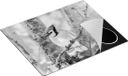 Chefcare Induction Beschermer Blauwe Gaai Oiseau dans la Neige - Noir Blanc - 65x52 cm